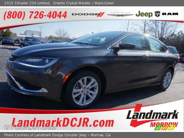 2015 Chrysler 200 Limited in Granite Crystal Metallic