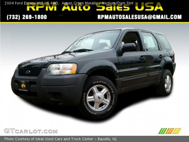 2004 Ford Escape XLS V6 4WD in Aspen Green Metallic