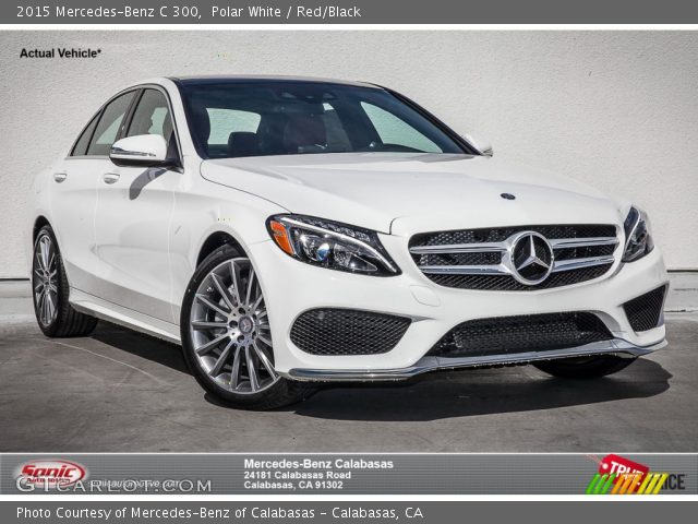 2015 Mercedes-Benz C 300 in Polar White