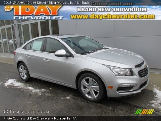 2015 Chevrolet Cruze Diesel in Silver Ice Metallic