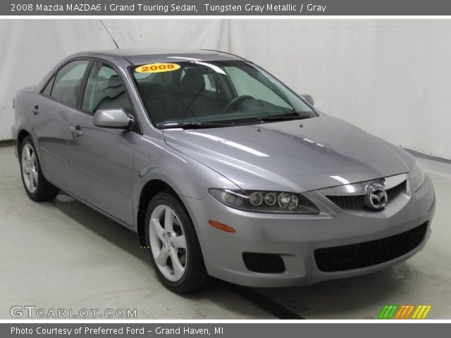 2008 Mazda MAZDA6 i Grand Touring Sedan in Tungsten Gray Metallic