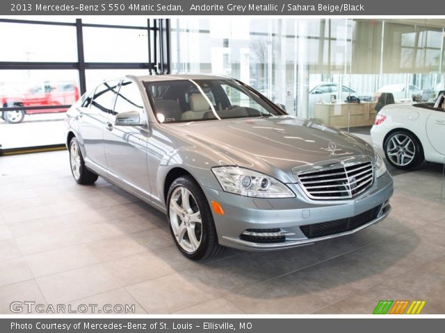 2013 Mercedes-Benz S 550 4Matic Sedan in Andorite Grey Metallic