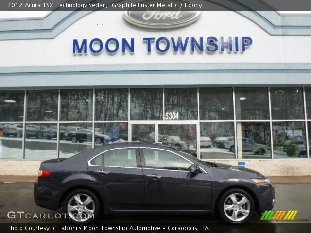 2012 Acura TSX Technology Sedan in Graphite Luster Metallic