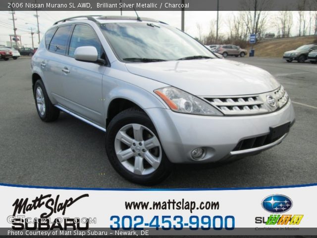 2006 Nissan Murano SL AWD in Brilliant Silver Metallic