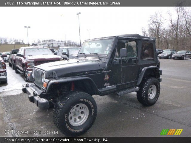 2002 Jeep Wrangler Sahara 4x4 in Black