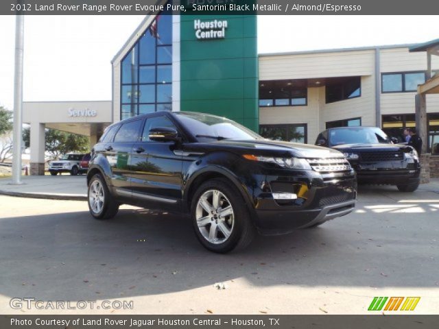 2012 Land Rover Range Rover Evoque Pure in Santorini Black Metallic