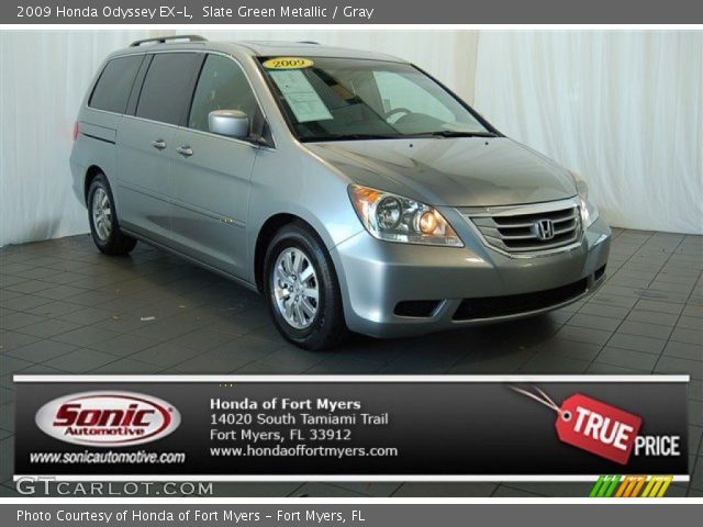 2009 Honda Odyssey EX-L in Slate Green Metallic