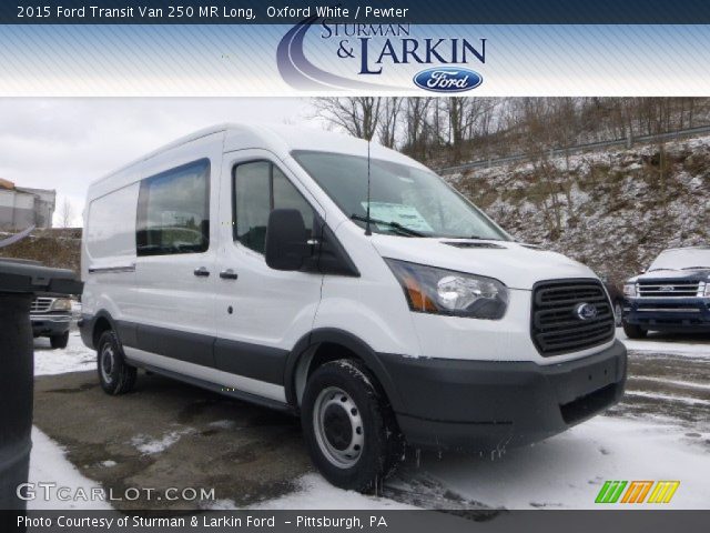 2015 Ford Transit Van 250 MR Long in Oxford White