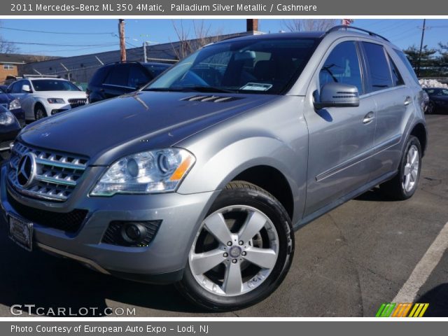 2011 Mercedes-Benz ML 350 4Matic in Palladium Silver Metallic