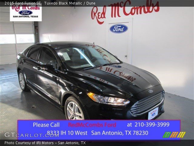 2015 Ford Fusion SE in Tuxedo Black Metallic