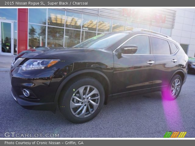 2015 Nissan Rogue SL in Super Black