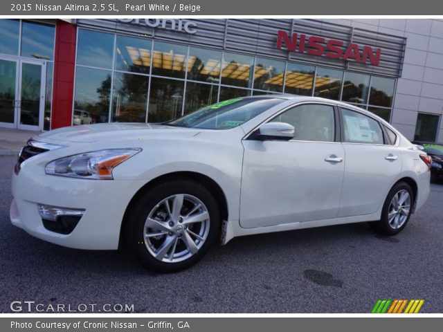 2015 Nissan Altima 2.5 SL in Pearl White