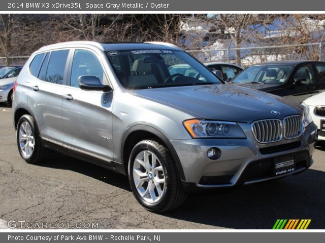 2014 BMW X3 xDrive35i in Space Gray Metallic