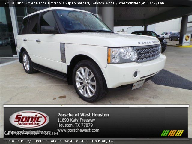 2008 Land Rover Range Rover V8 Supercharged in Alaska White