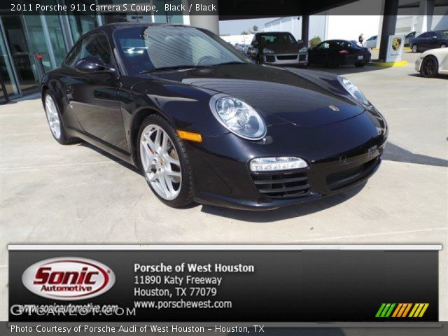 2011 Porsche 911 Carrera S Coupe in Black