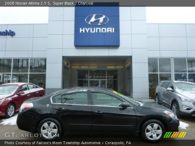 2008 Nissan Altima 2.5 S in Super Black