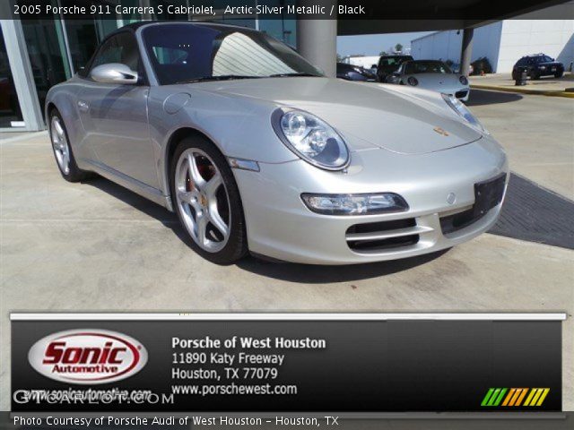 2005 Porsche 911 Carrera S Cabriolet in Arctic Silver Metallic