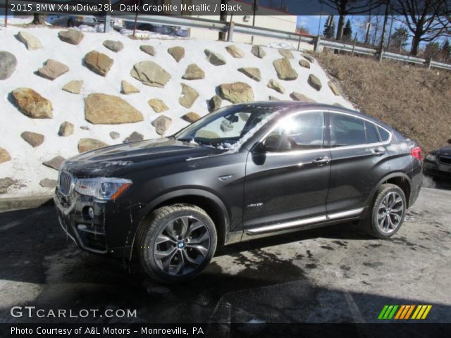 2015 BMW X4 xDrive28i in Dark Graphite Metallic