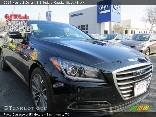 2015 Hyundai Genesis 3.8 Sedan in Caspian Black