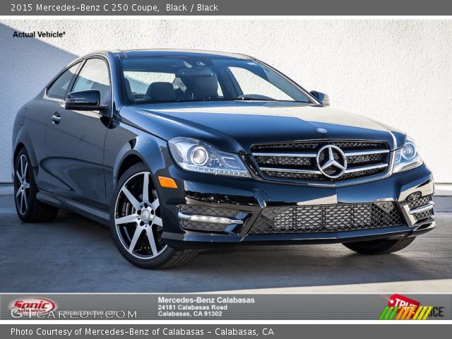 2015 Mercedes-Benz C 250 Coupe in Black