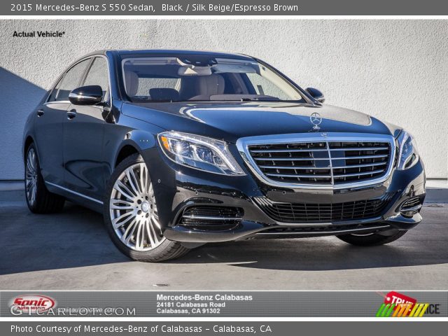 2015 Mercedes-Benz S 550 Sedan in Black