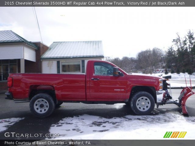 2015 Chevrolet Silverado 3500HD WT Regular Cab 4x4 Plow Truck in Victory Red