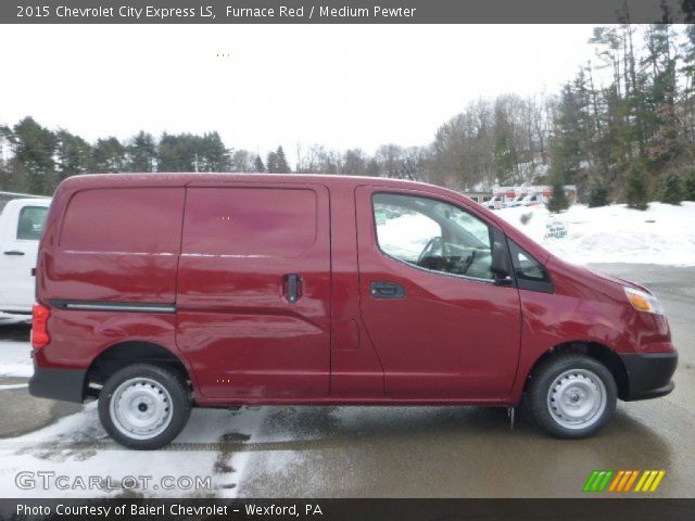 2015 Chevrolet City Express LS in Furnace Red