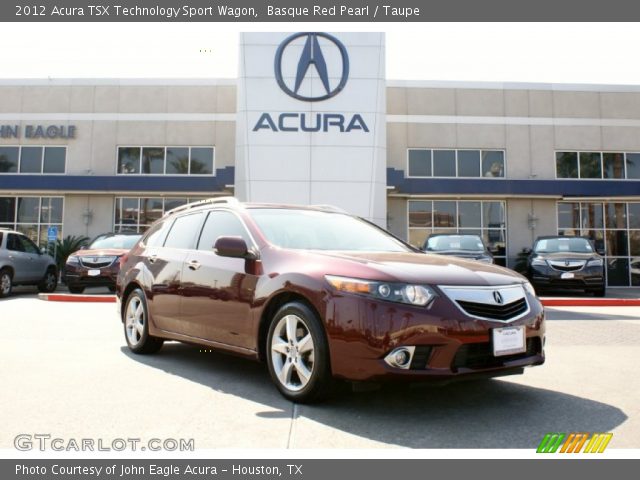 2012 Acura TSX Technology Sport Wagon in Basque Red Pearl