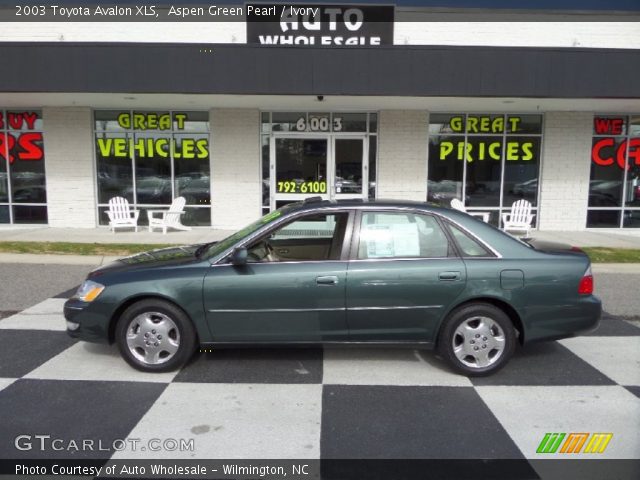 2003 Toyota Avalon XLS in Aspen Green Pearl