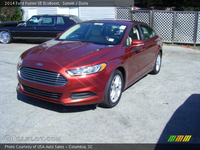 2014 Ford Fusion SE EcoBoost in Sunset