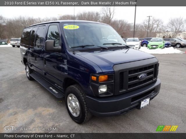 2010 Ford E Series Van E350 XL Passenger in Dark Blue Metallic