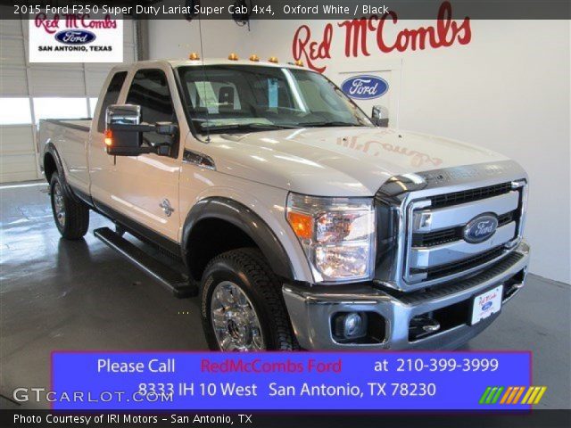2015 Ford F250 Super Duty Lariat Super Cab 4x4 in Oxford White