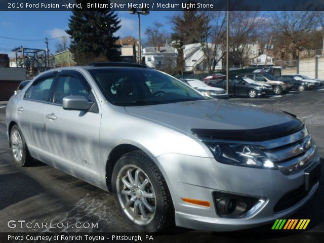 2010 Ford Fusion Hybrid in Brilliant Silver Metallic