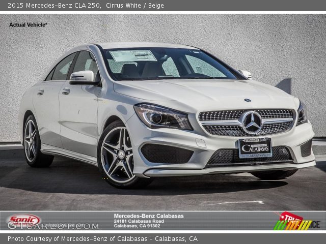 2015 Mercedes-Benz CLA 250 in Cirrus White
