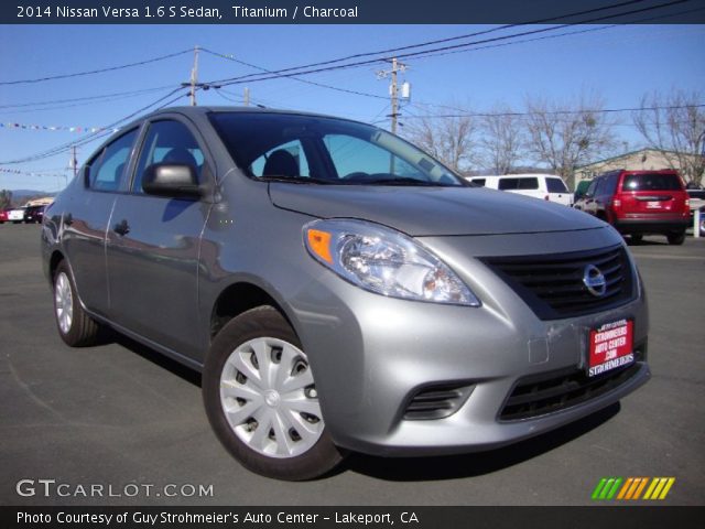 2014 Nissan Versa 1.6 S Sedan in Titanium
