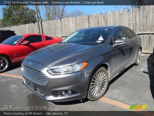 2013 Ford Fusion Titanium AWD in Sterling Gray Metallic