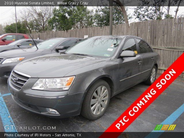 2010 Hyundai Sonata Limited in Willow Gray