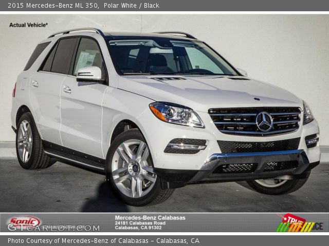 2015 Mercedes-Benz ML 350 in Polar White