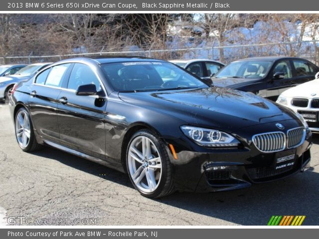 2013 BMW 6 Series 650i xDrive Gran Coupe in Black Sapphire Metallic