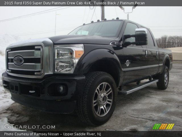 2015 Ford F350 Super Duty Platinum Crew Cab 4x4 in Tuxedo Black