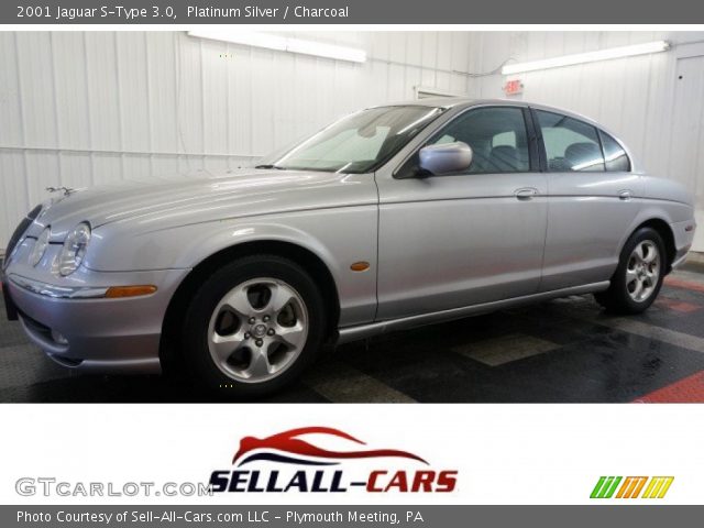 2001 Jaguar S-Type 3.0 in Platinum Silver