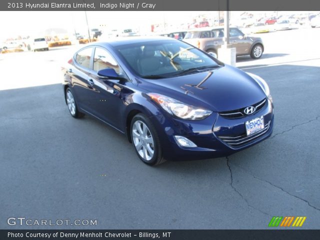 2013 Hyundai Elantra Limited in Indigo Night