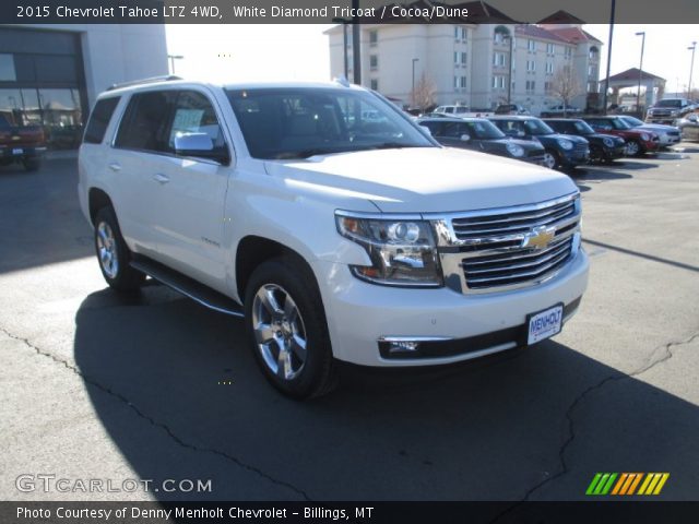 2015 Chevrolet Tahoe LTZ 4WD in White Diamond Tricoat