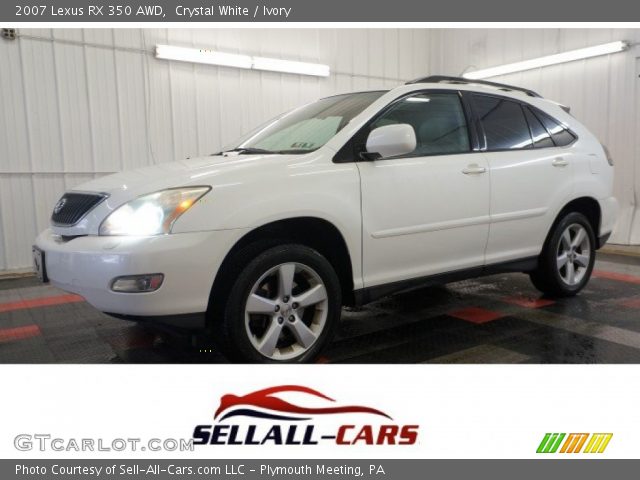 2007 Lexus RX 350 AWD in Crystal White