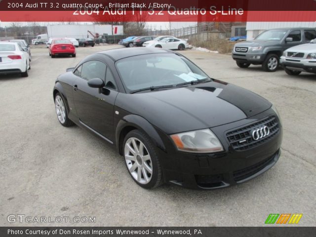 2004 Audi TT 3.2 quattro Coupe in Brilliant Black