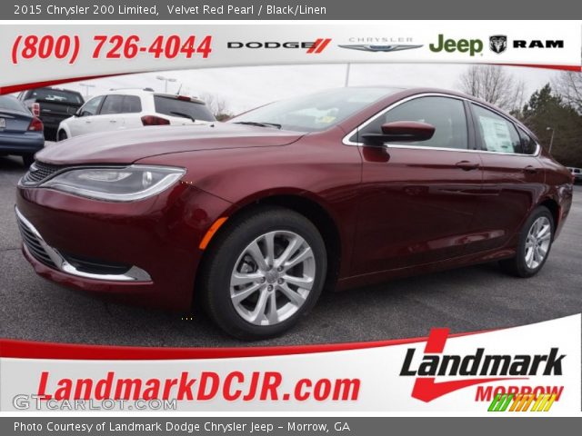 2015 Chrysler 200 Limited in Velvet Red Pearl