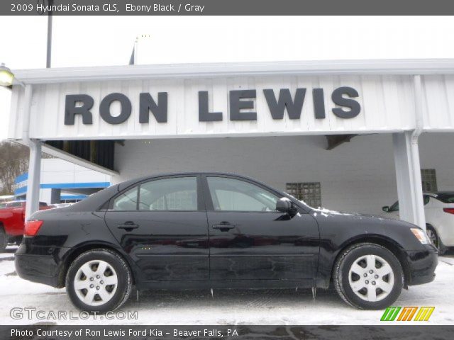 2009 Hyundai Sonata GLS in Ebony Black