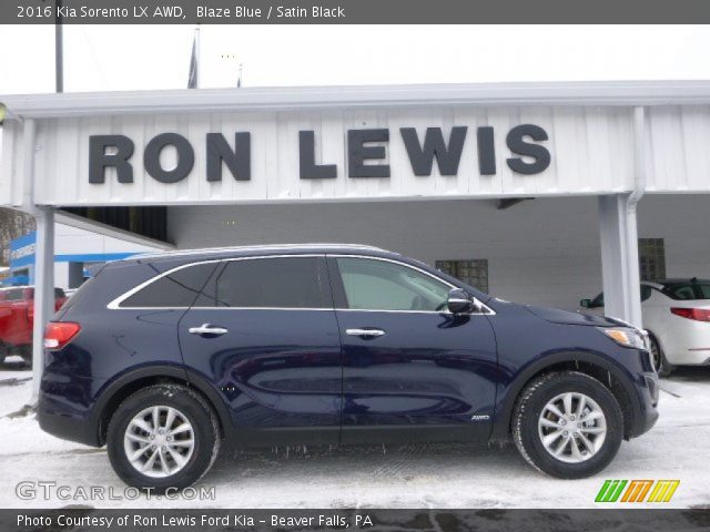 2016 Kia Sorento LX AWD in Blaze Blue