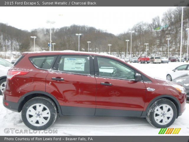 2015 Ford Escape S in Sunset Metallic