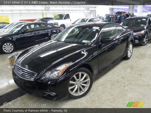2013 Infiniti G 37 x AWD Coupe in Black Obsidian